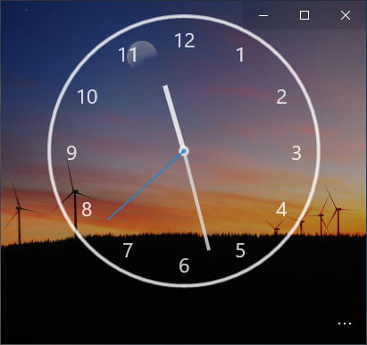 Pcのデスクトップに置けるおしゃれな時計アプリ Windows10 旅ラジオ